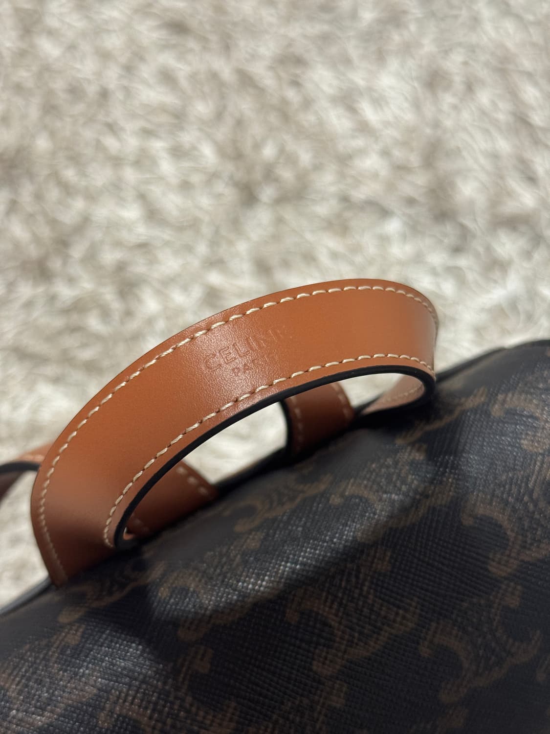 CELINE 보니 백팩 - 트리옹프 캔버스 & 카프스킨 상품이미지6