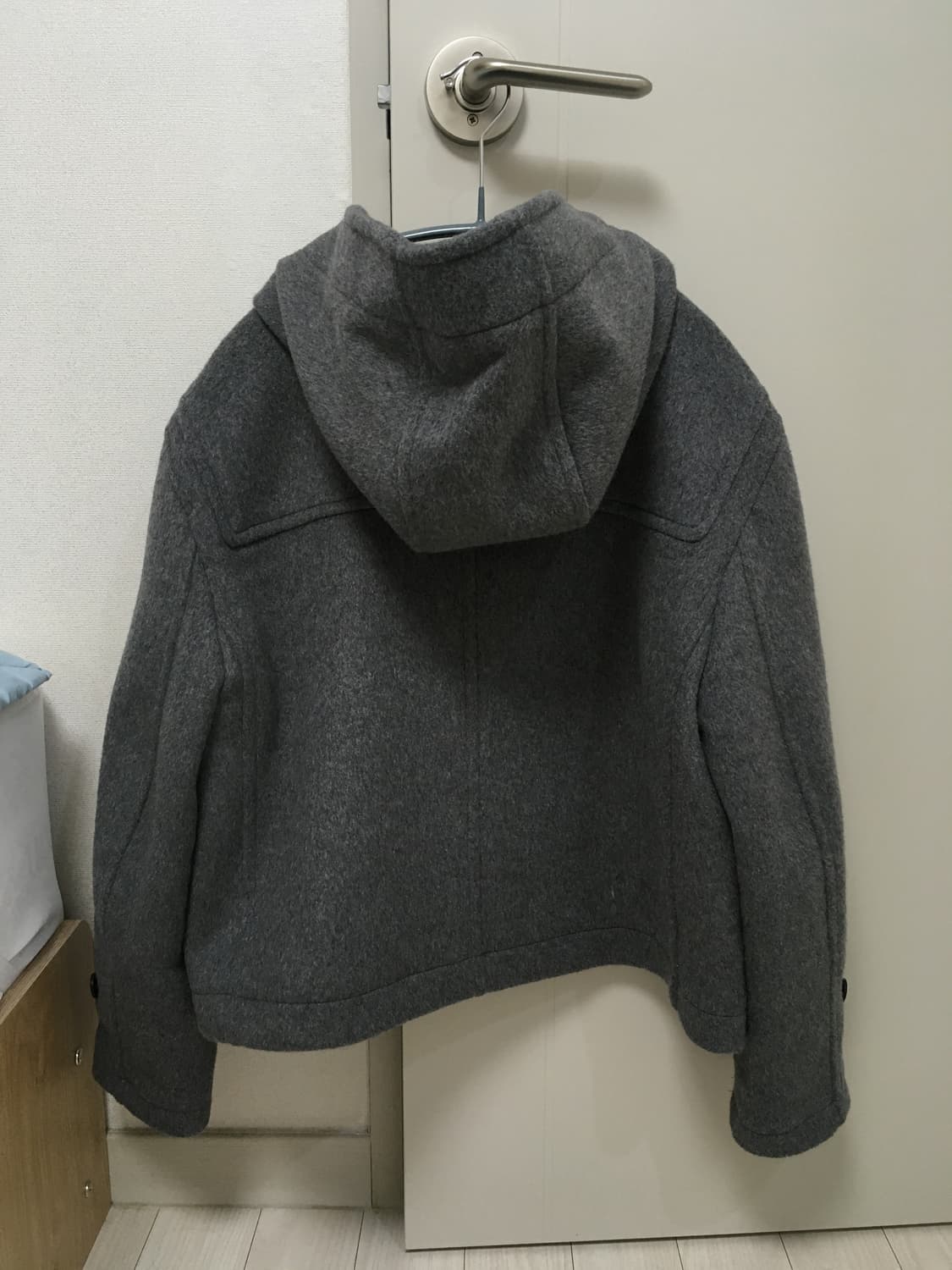 로씨로씨 크롭 울 더플 코트 상품이미지6