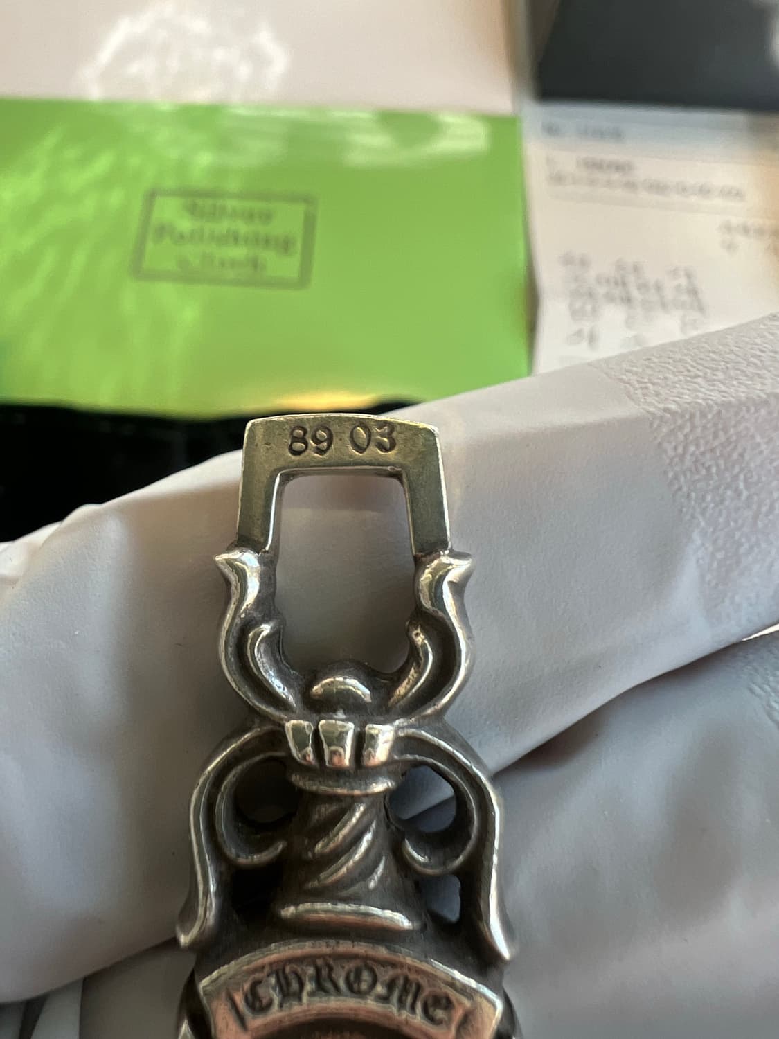 크롬하츠 10대거 펜던트 + 정품 줄 상품이미지5