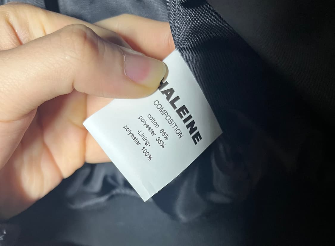 알렌느 3D 패디드 블루종 블랙 1 상품이미지3