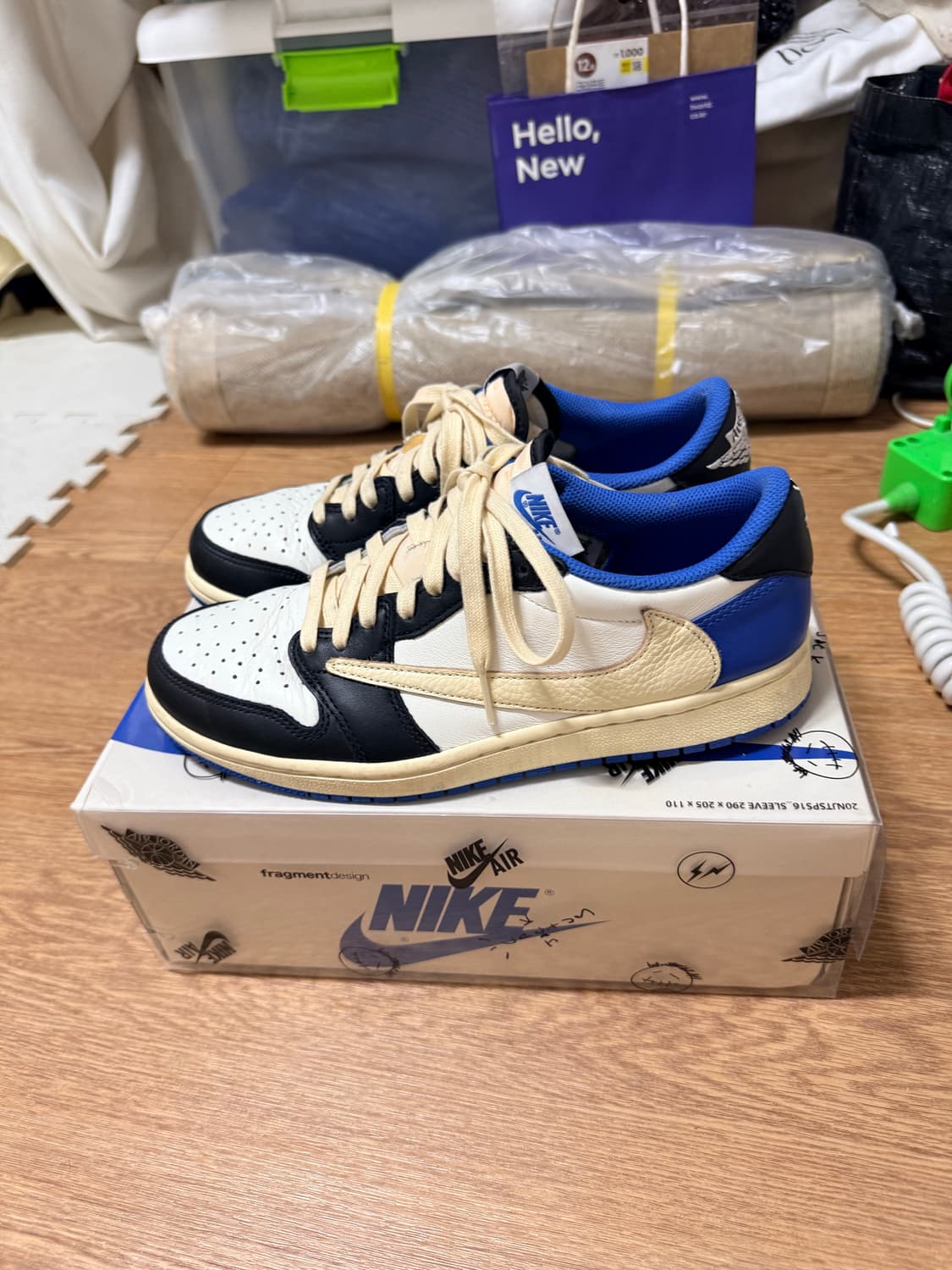 [255] 조던 1 x 트래비스 스캇 x 프라그먼트 레트로 로우 프스캇 상품이미지3