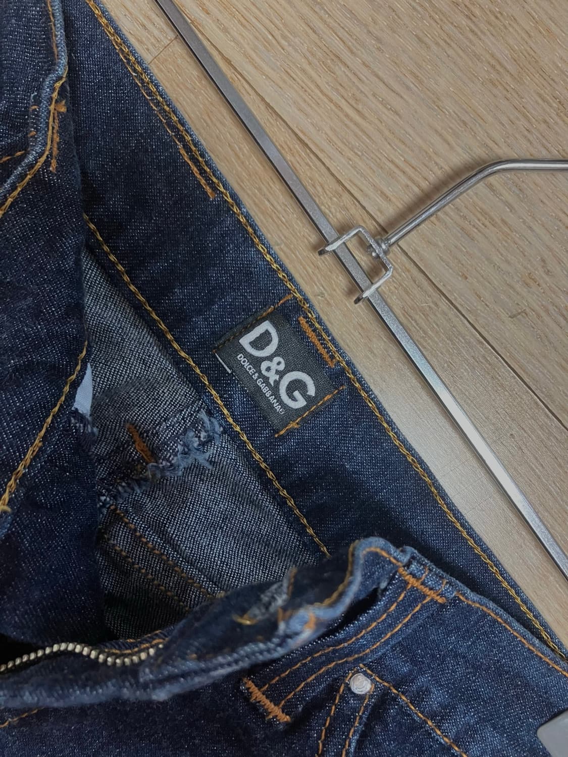 Vintage Dolce & Gabbana Denim Skirt 상품이미지4