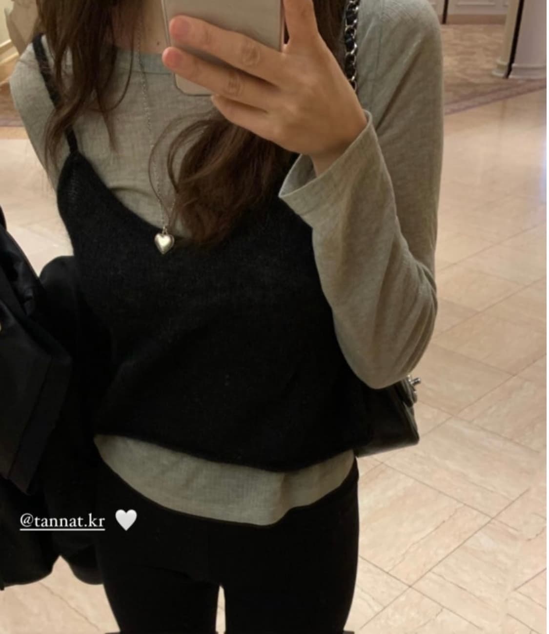 타낫 글로우 니트 뷔스티에 크림 새제품 상품이미지2