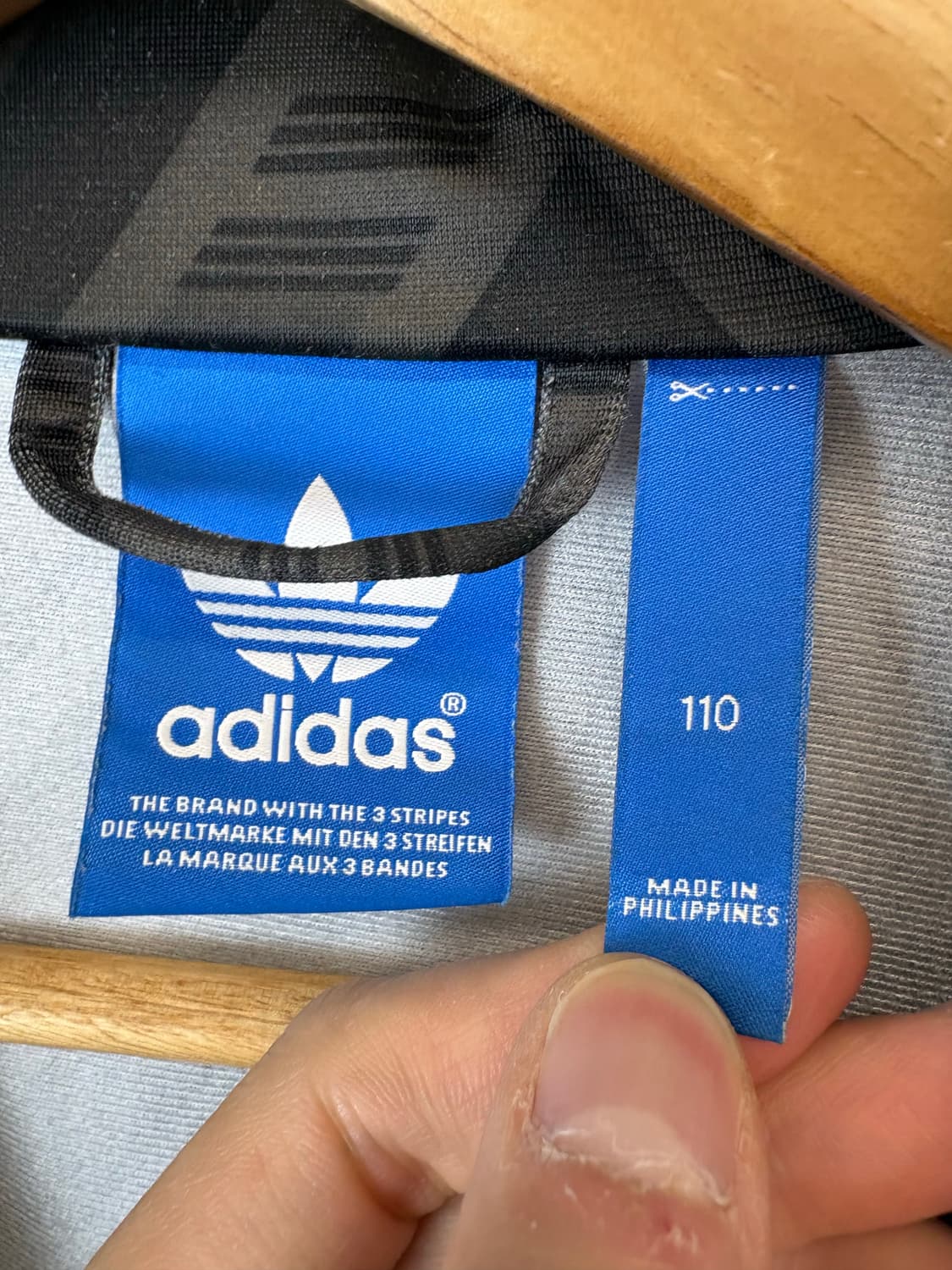 아디다스 빈티지 파이어버드 패턴 트랙탑 져지 상품이미지6