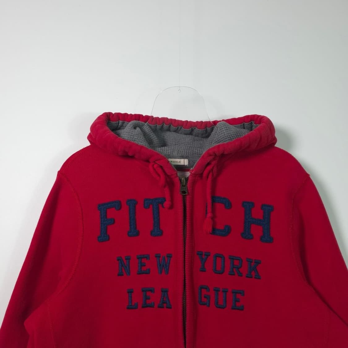 아베크롬비 빈티지 아카이브 FITCH 로고 후드집업 L 상품이미지3