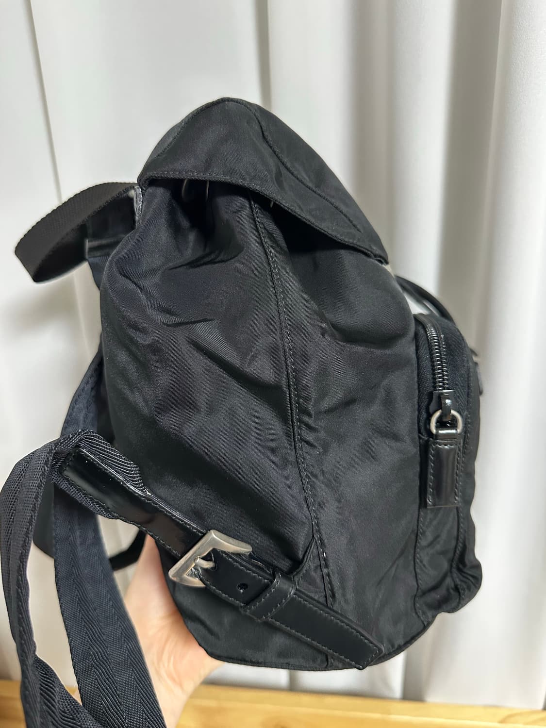 [정품] 프라다 포코노 나일론 백팩 (B5885 / 블랙) 상품이미지3