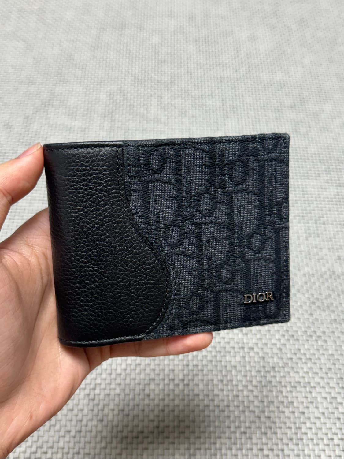 디올 오블리크 자카드 반지갑 신형 상품이미지1