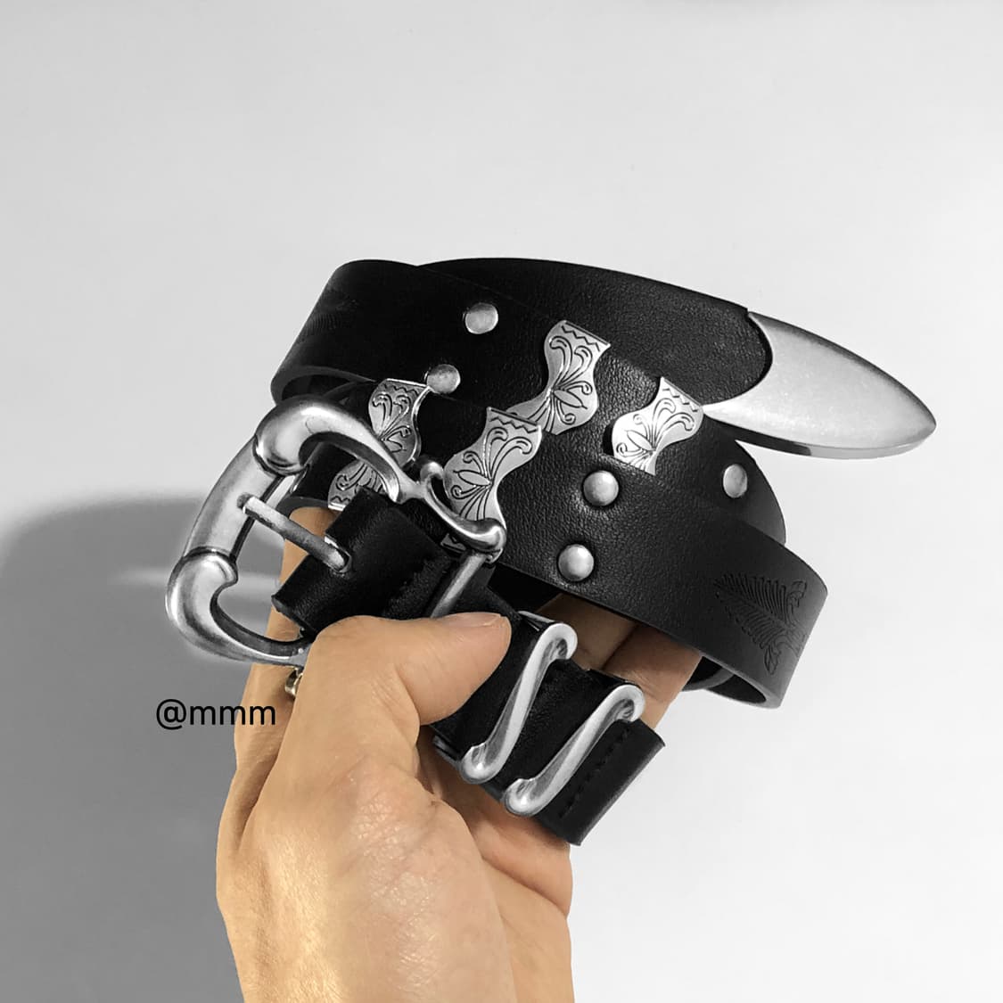 [Unisex] 락시크 에스닉 웨스턴 벨트 상품이미지1