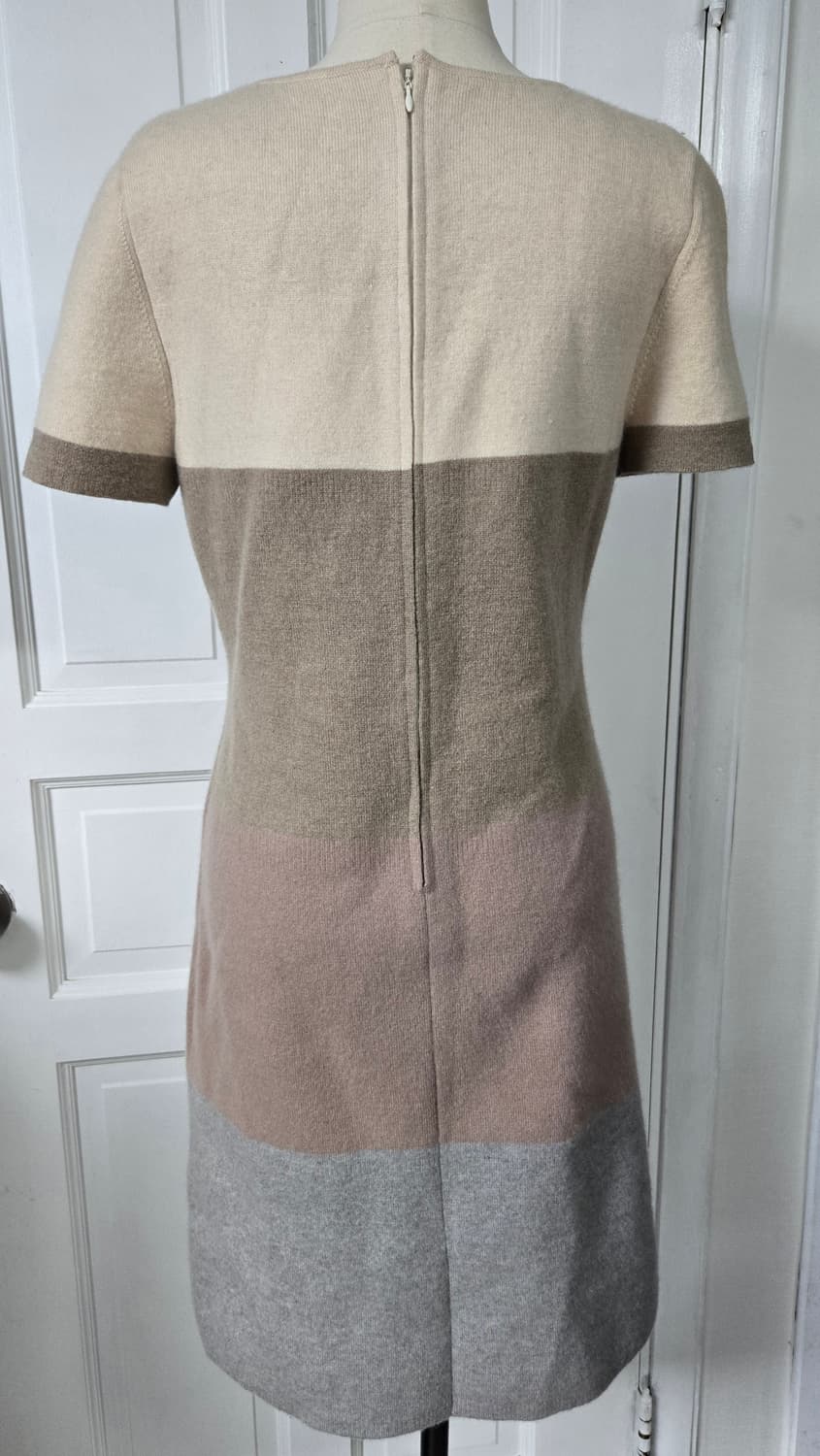 포근한 울 배색 니트원피스 상품이미지3