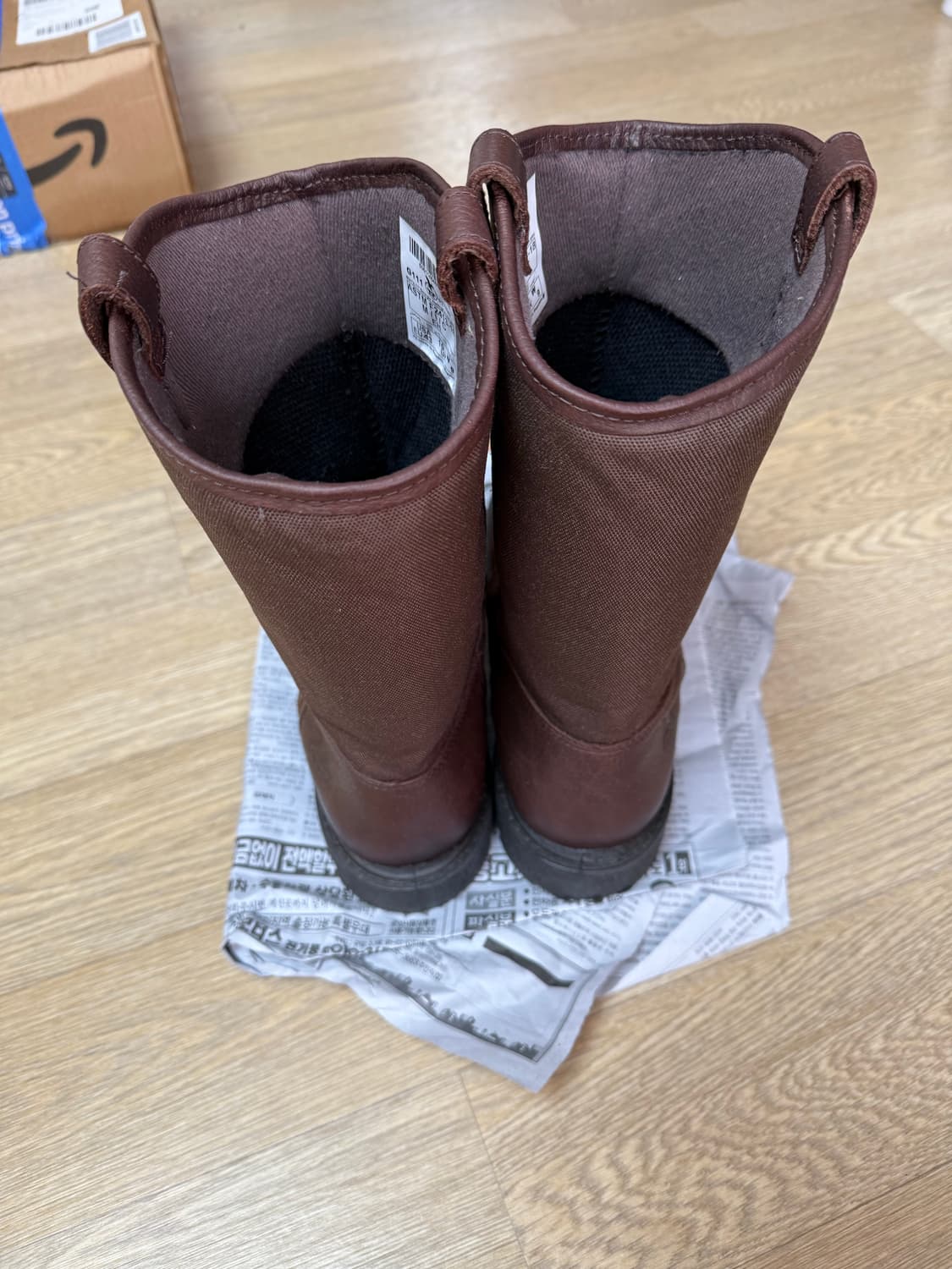 조지아 웰링턴 부츠 us10W 풀박 상품이미지5