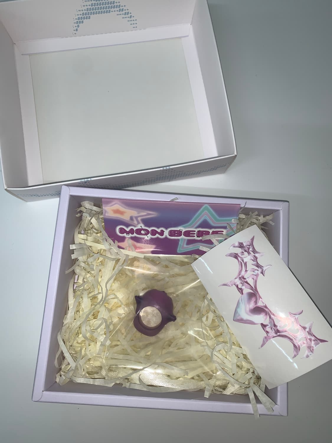 KIMUNE MON BEBE : Kitty Ring / PURPLE 상품이미지4