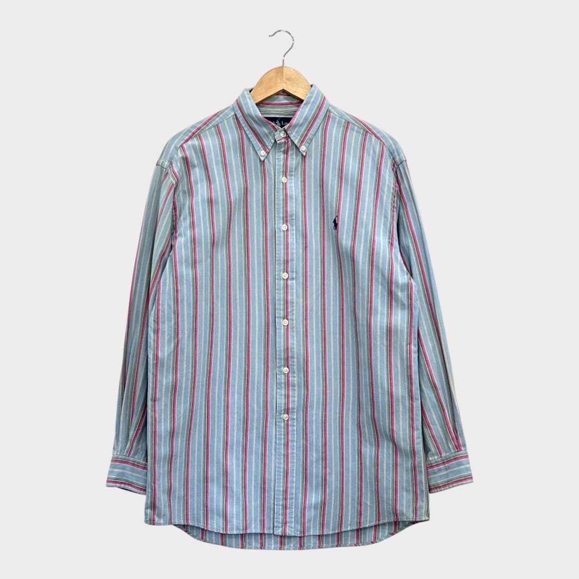 폴로랄프로렌 스트라이프 코튼 셔츠 남방 M 상품이미지1