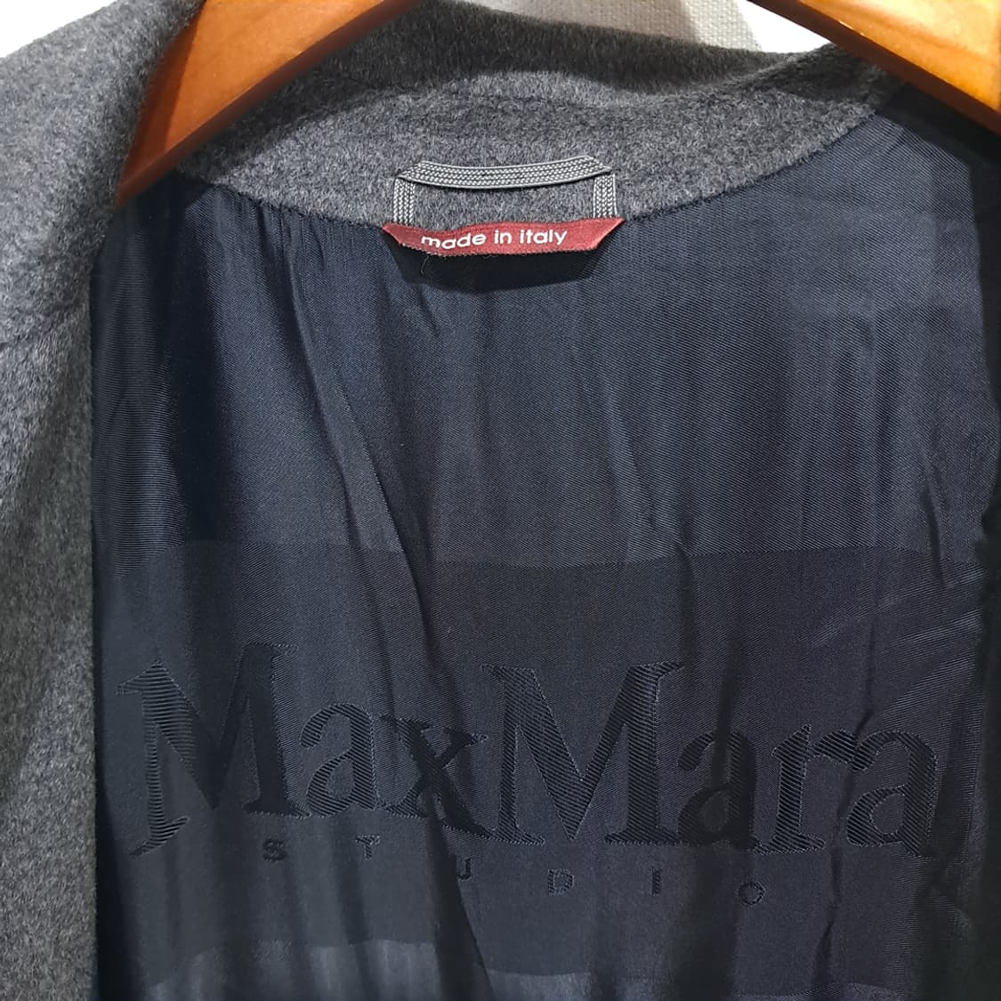 CN857W S 막스마라 스튜디오 버진울 롱 더블코트 상품이미지6