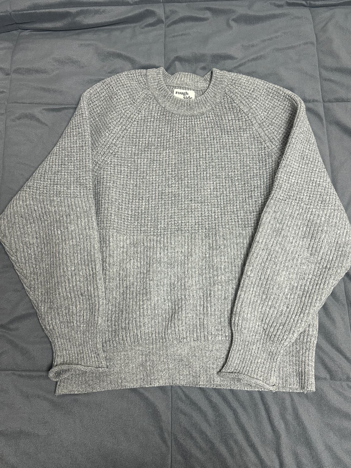 러프사이드 피셔맨 니트 그레이 2사이즈 상품이미지1