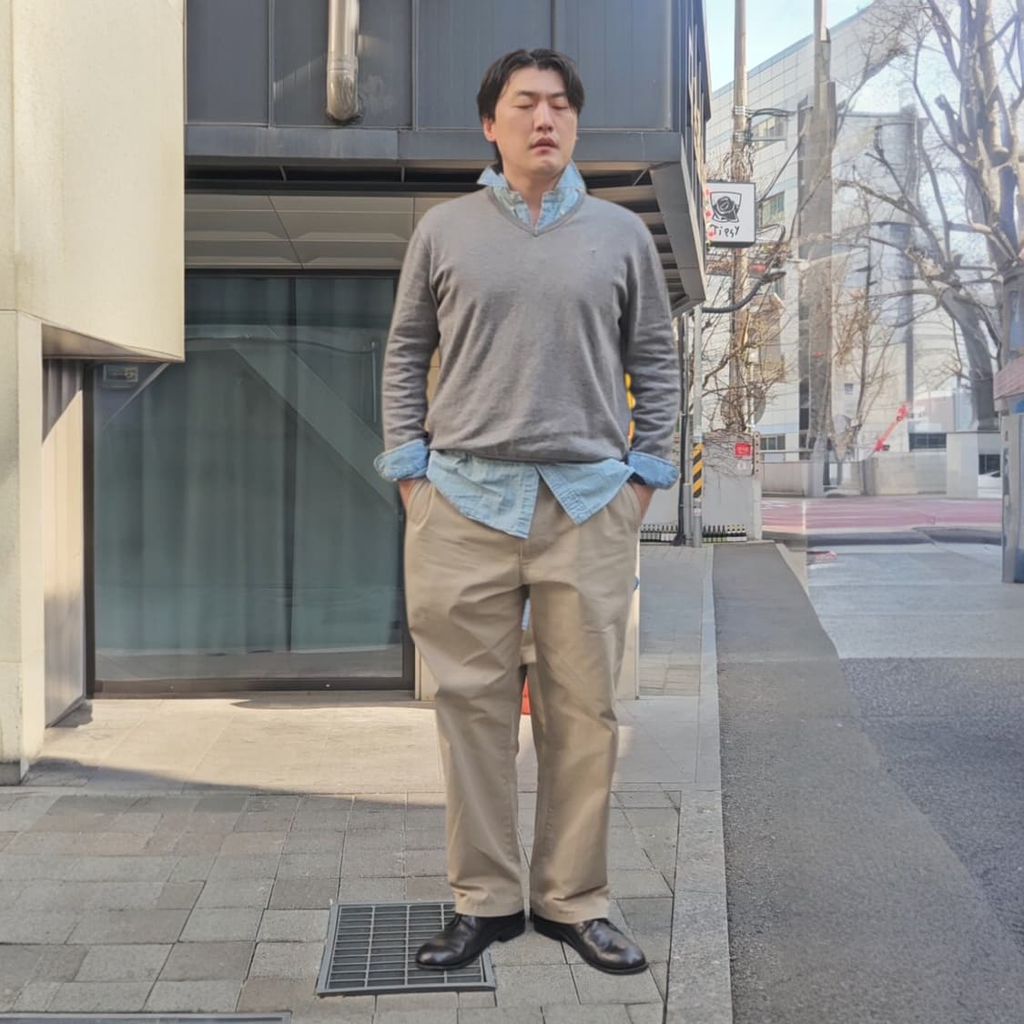 90S USA 코튼 치노팬츠 면바지 36 M0062 상품이미지1