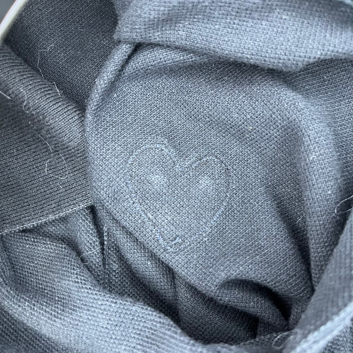 (오늘만) (정품) 꼼데가르송 블랙 카라티 상품이미지3