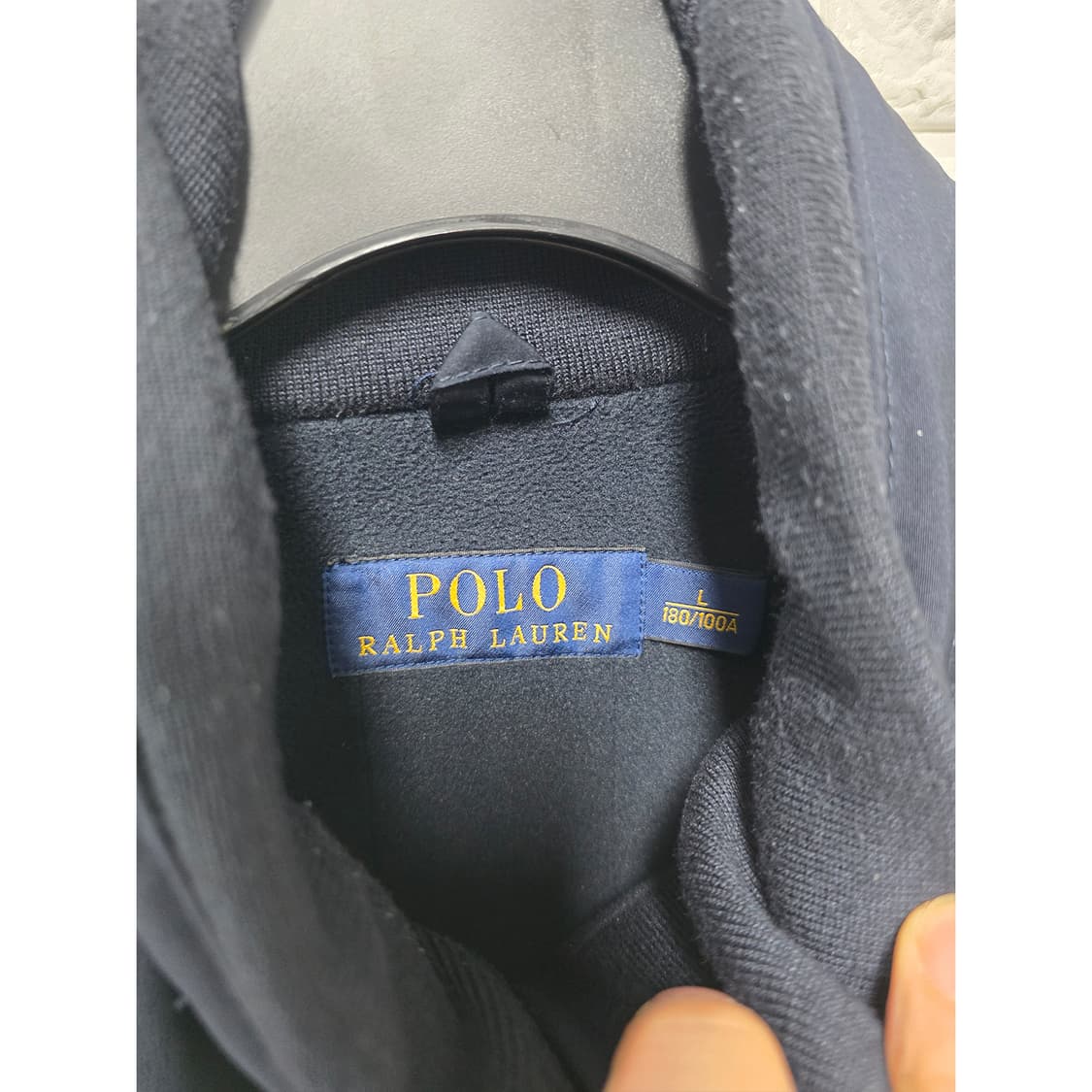 택포) 폴로 랄프로렌 네이비 블랙페리 자켓 L 상품이미지2