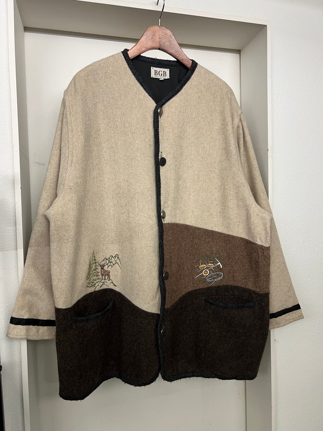 VINTAGE BGB BOILED WOOL JACKET 빈티지보일드울자켓 상품이미지4