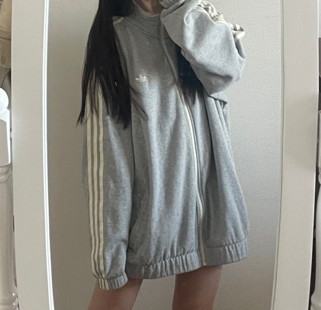 아디다스 스케이트보딩 트랙자켓 져지 그레이 HC2188 상품이미지3