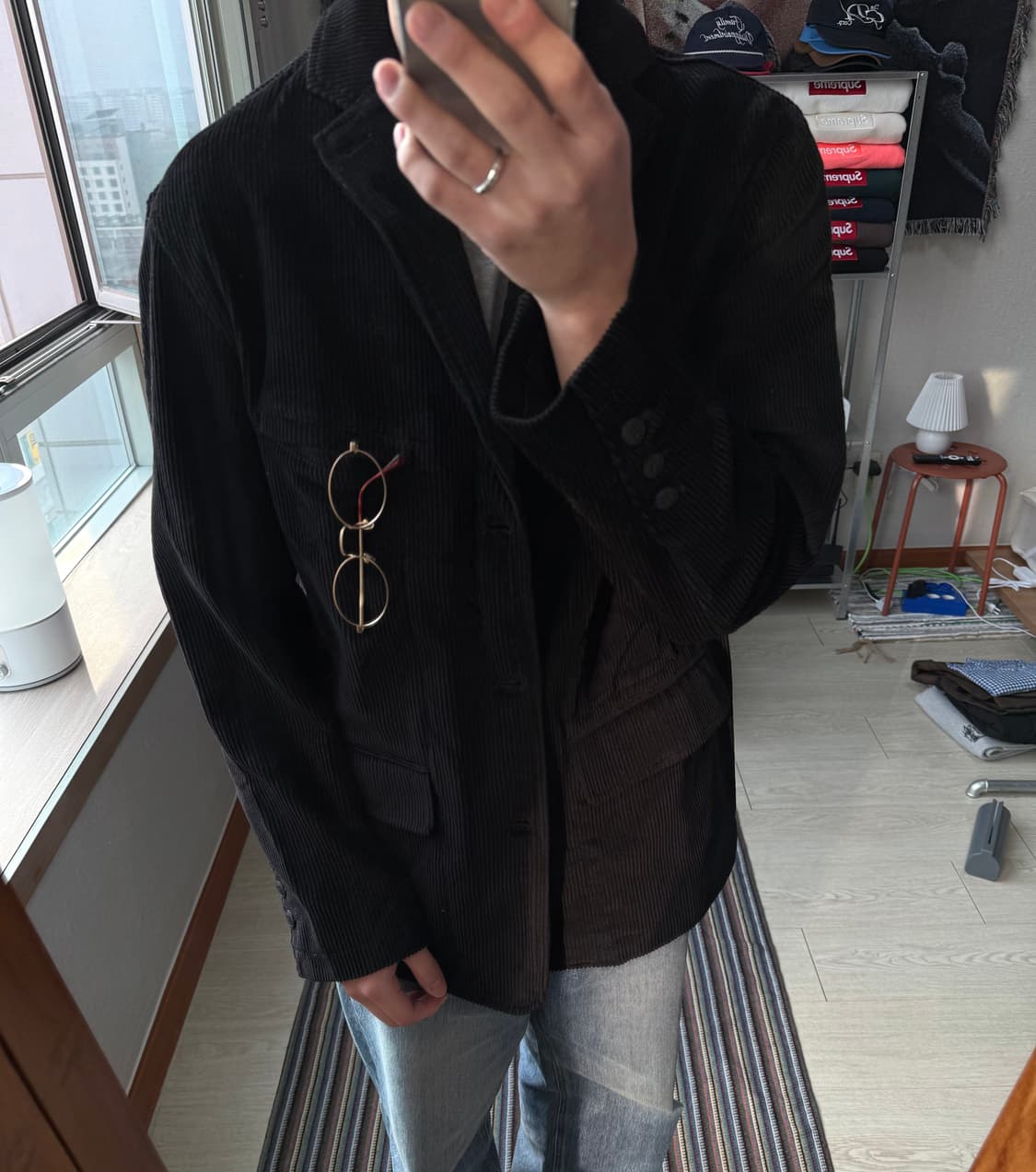 디미트리블랙 코듀로이 블레이저 자켓 상품이미지1