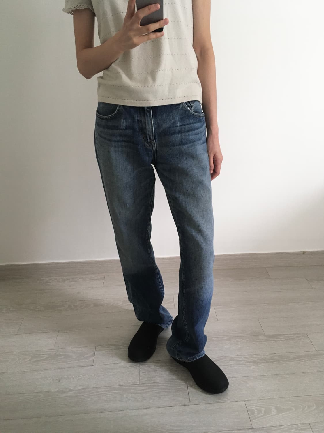 washed denim jeans 상품이미지1