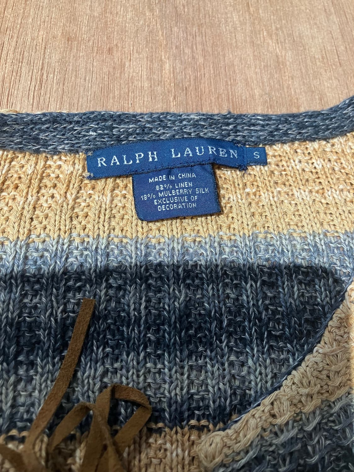 Ralph Lauren 스트라이프 니트 S 상품이미지9