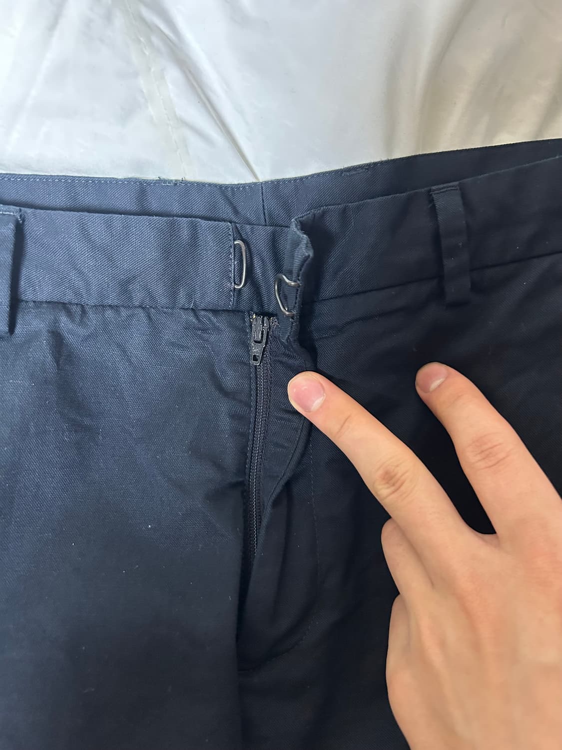 maison margiela 16ss cut-off pants black 상품이미지8