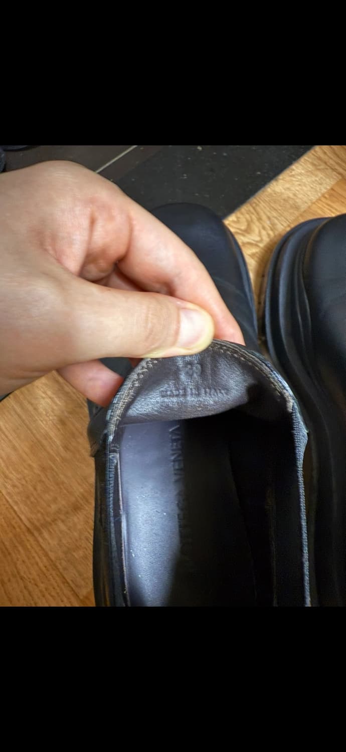 보테가베네타 타이어 첼시 앵클 부츠 39 상품이미지6