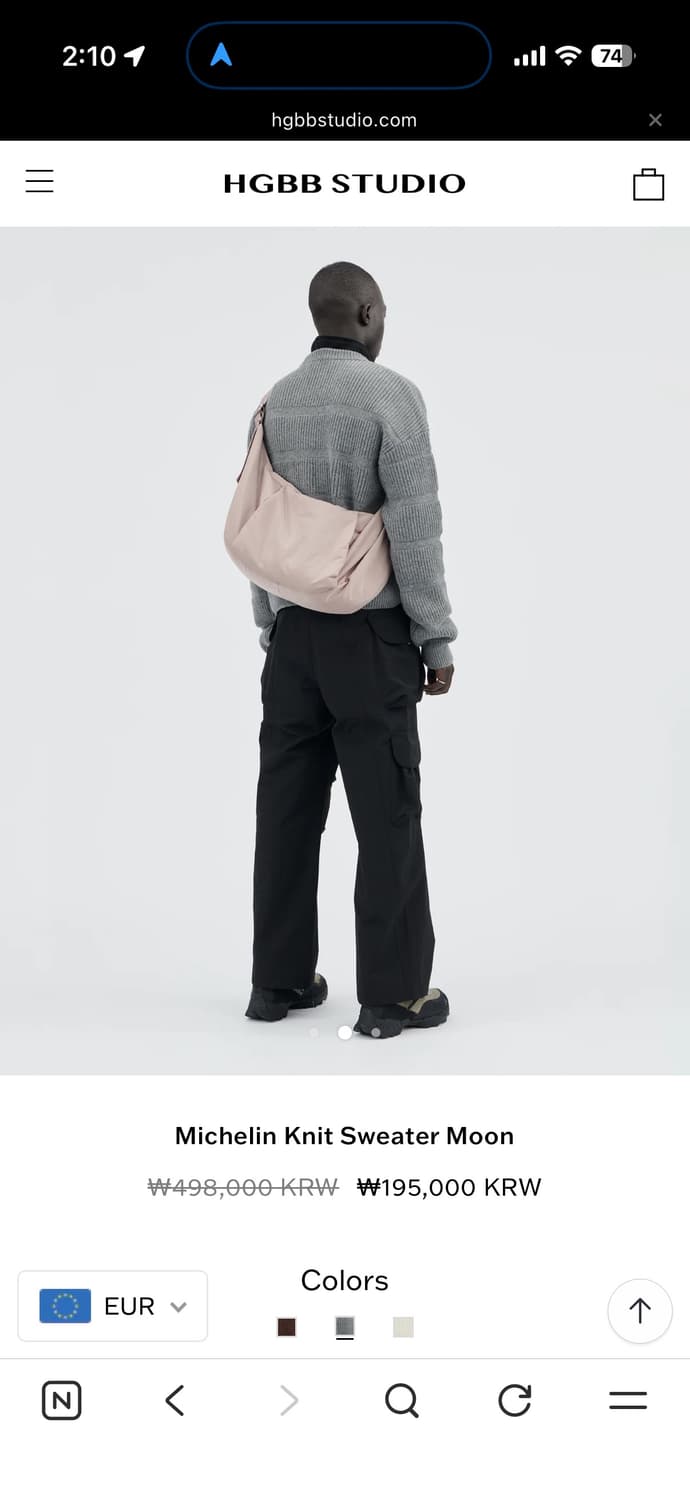 Hgbbstudio MICHELIN KNIT SWEATER 상품이미지2