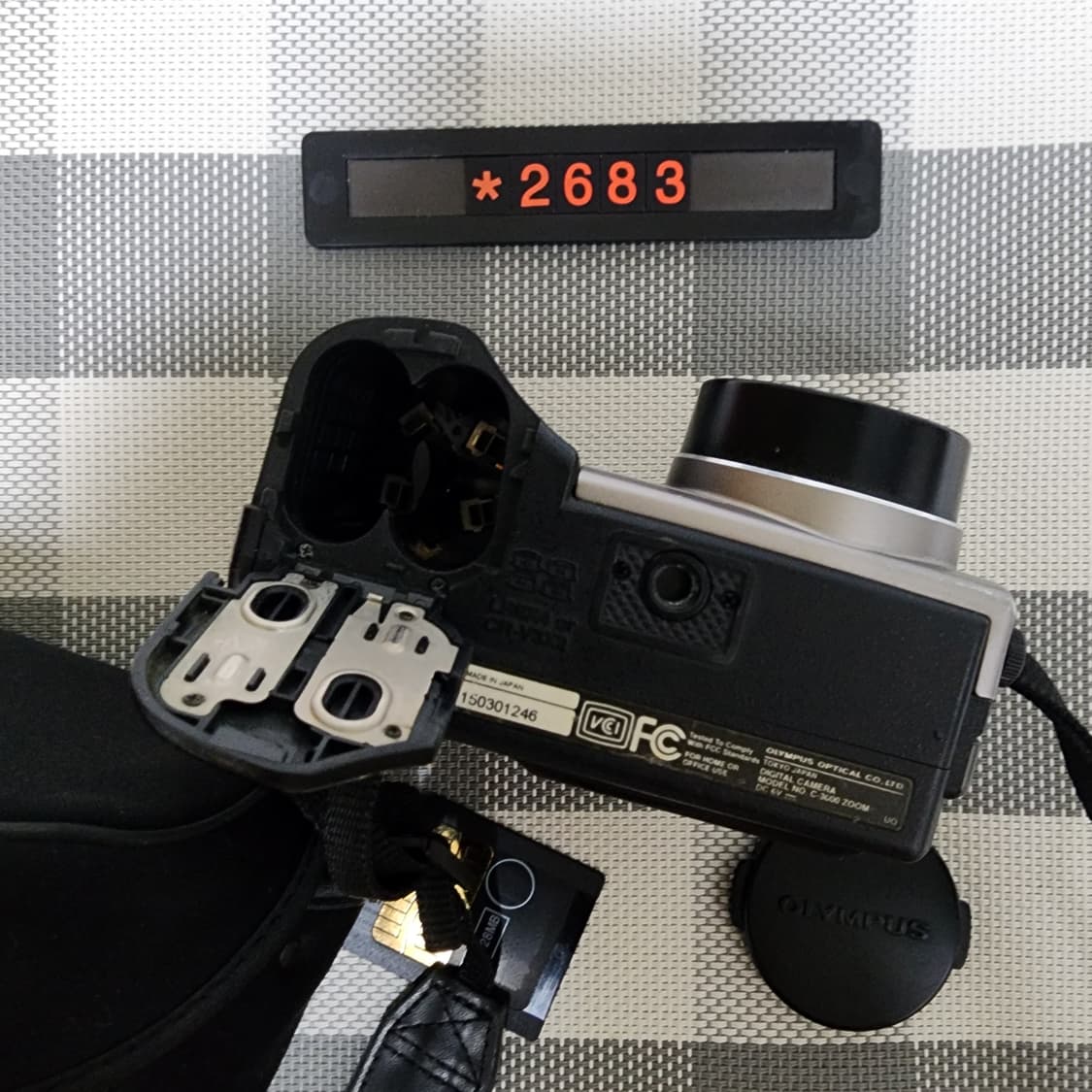 올림푸스 카메디아 C-3000 줌 디지털카메라 파우치포함 상품이미지5