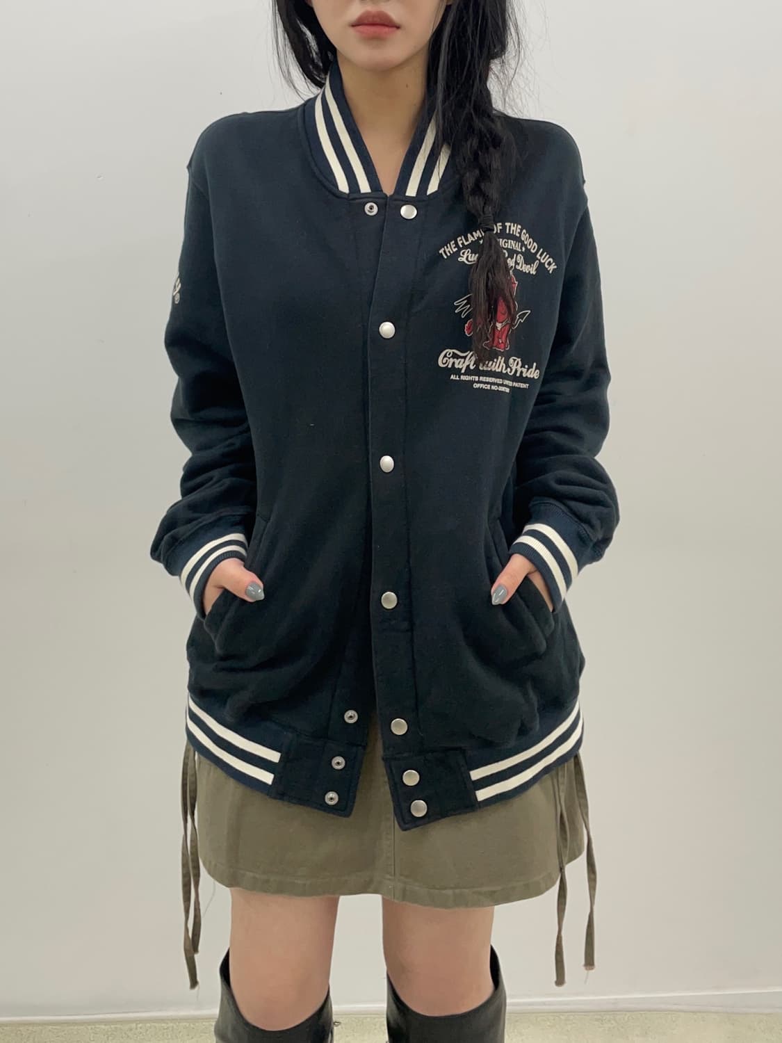 Ted Company varsity jacket 상품이미지3