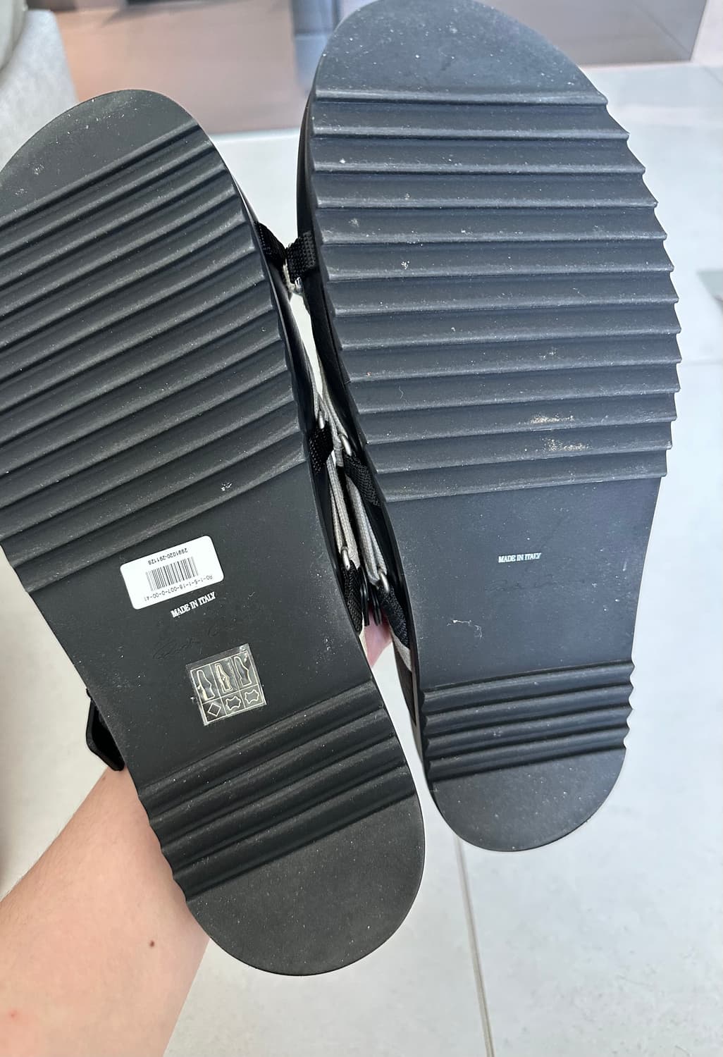 릭오웬스 메가레이스 뮬 40사이즈 상품이미지4