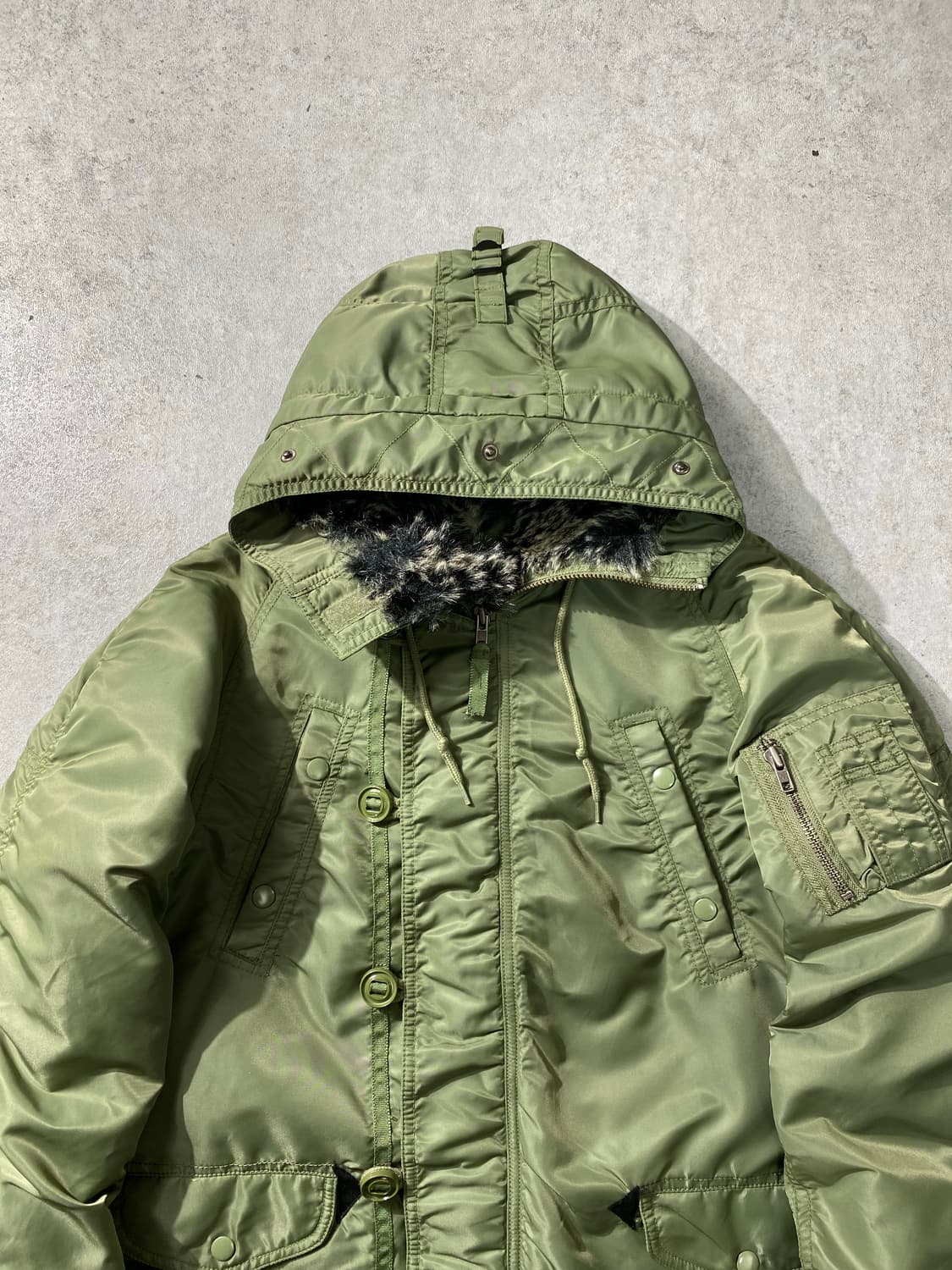 [M] Back Number 백넘버 N3B 밀리터리 파카 상품이미지2