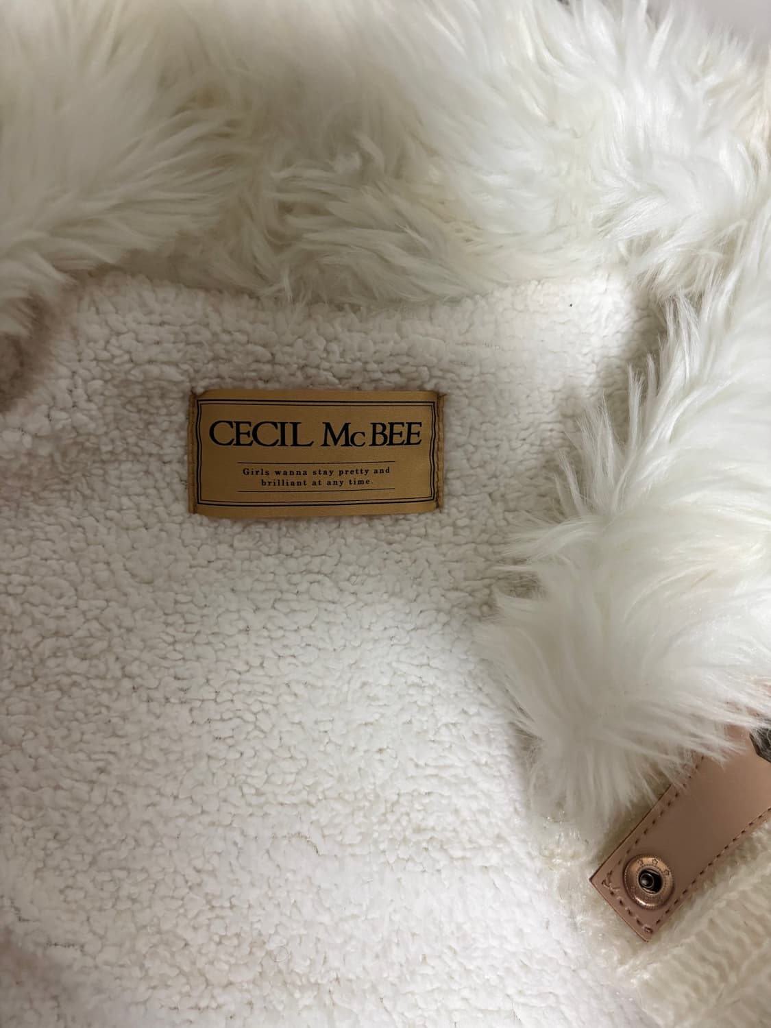 세실맥비 니트 퍼자켓 /스나계달천깔히메갸루걸리양산형로걀 상품이미지5