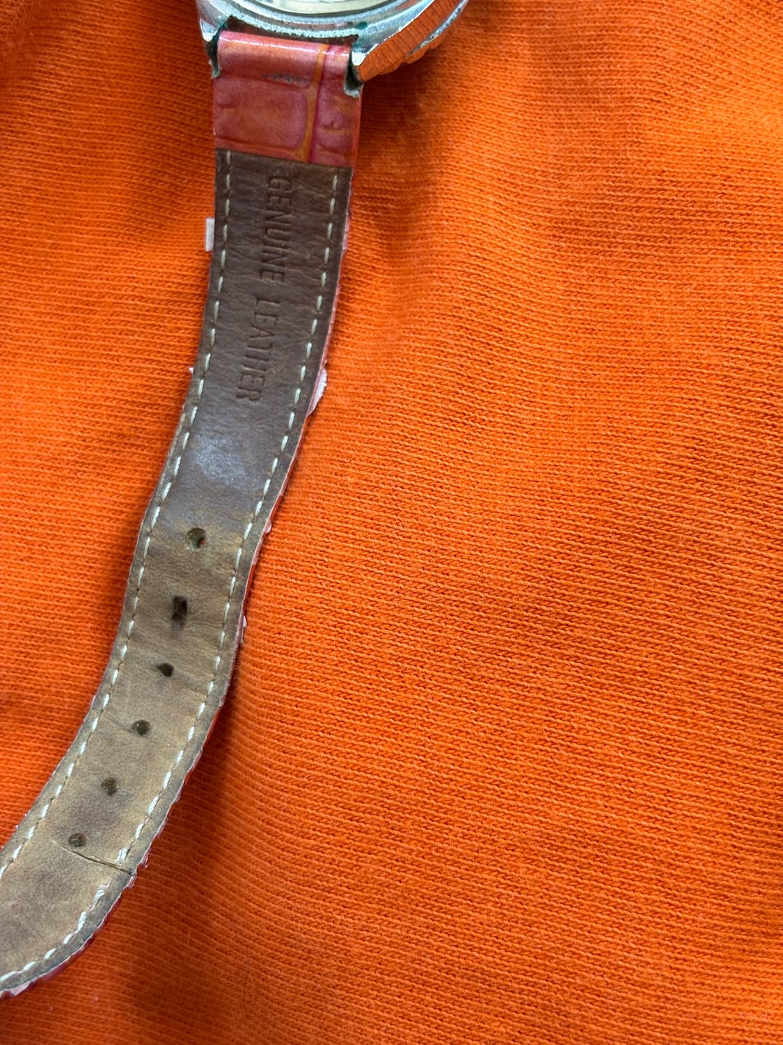 vintage accentime leather watch  상품이미지6