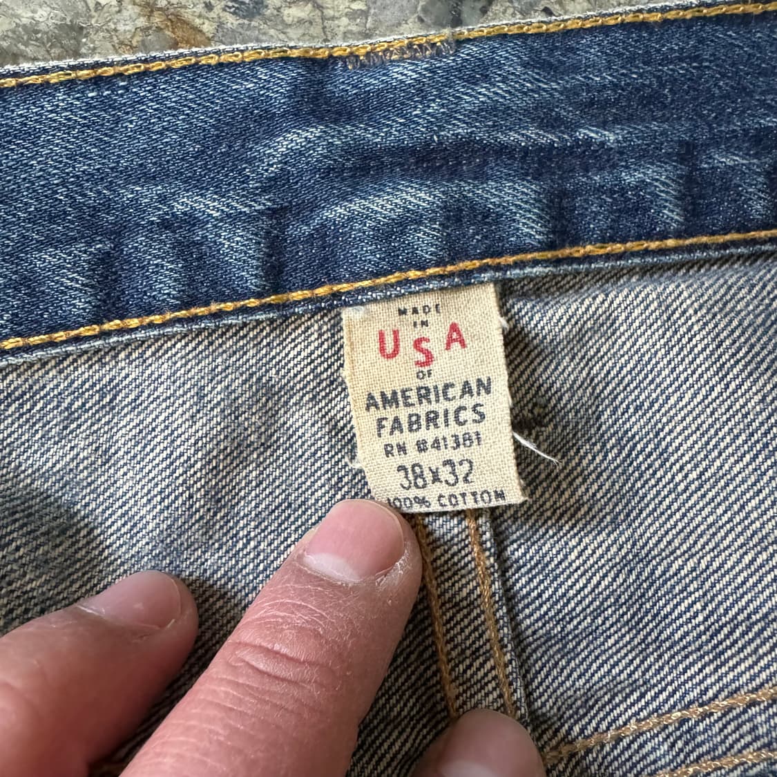 [38] RRL 더블알엘 로우스트라이트 더스트볼 셀비지 데님 팬츠 상품이미지10