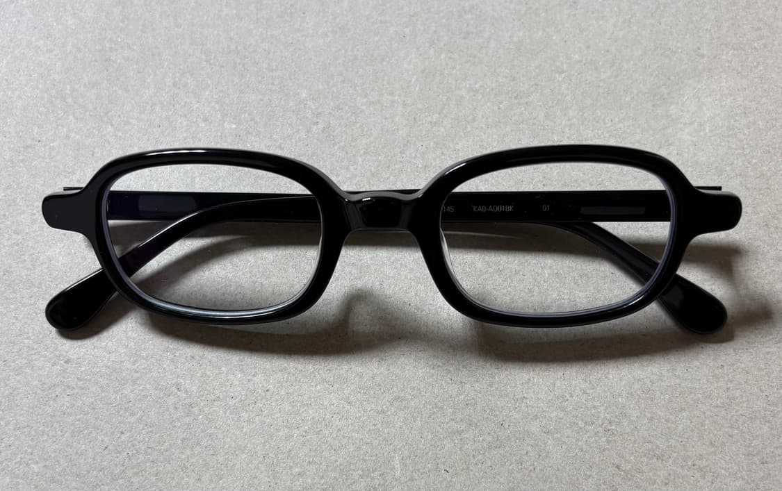 윤(YUN) 마이크로2 스퀘어 뿔테 안경 상품이미지5