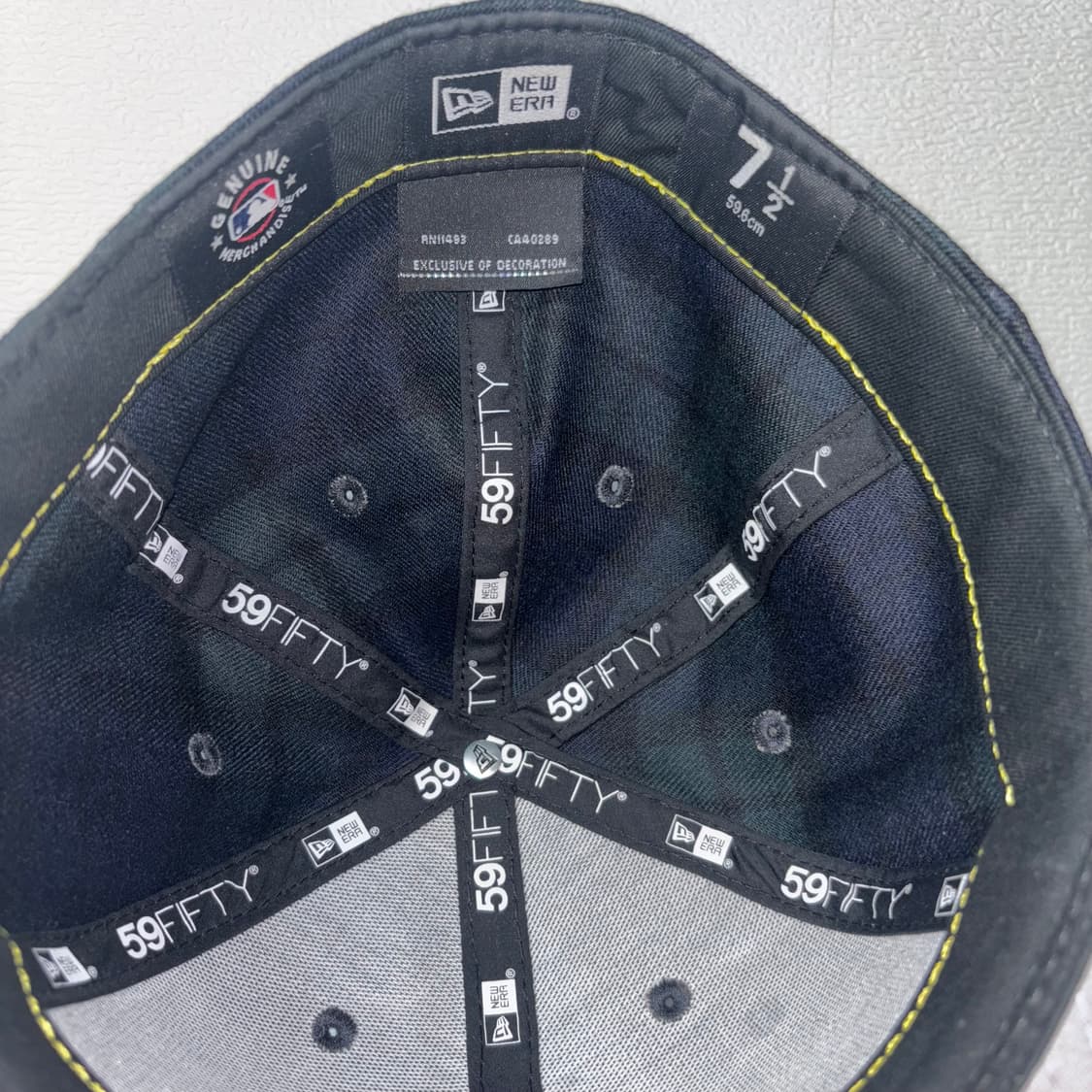 뉴에라 스냅백 체크패턴 59.6 상품이미지2