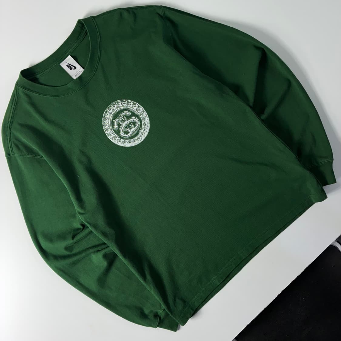 Nike  나이키 x 스투시 빅 스우시 그린 롱슬리브  상품이미지2