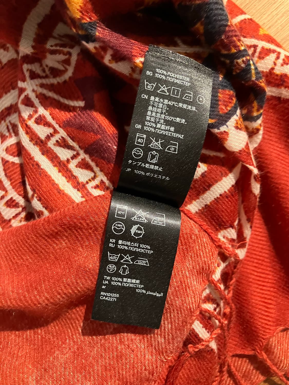 H&M 오리엔탈 에스닉 롱 머플러 상품이미지8