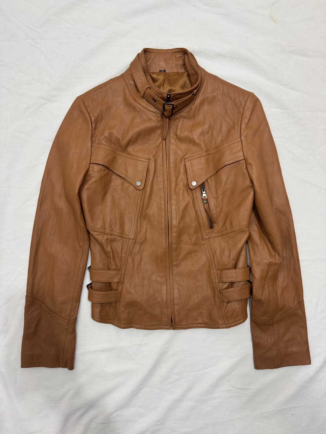 sheep skin leather jacket 상품이미지1