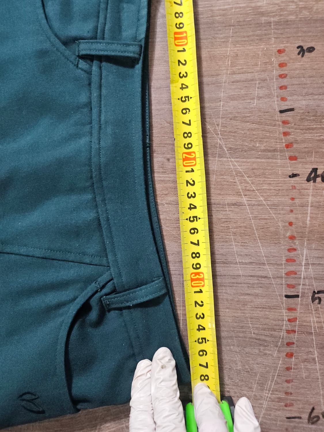 마스터바니 청녹 플리츠 미니스커트 1 상품이미지7