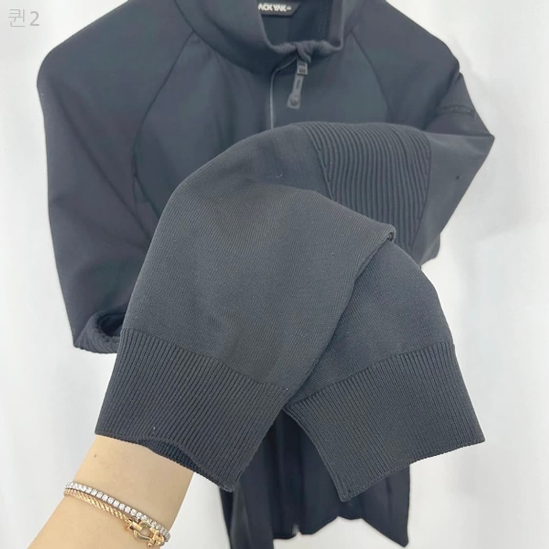 블랙야크 남자 스판 자켓 검정 100 상품이미지5