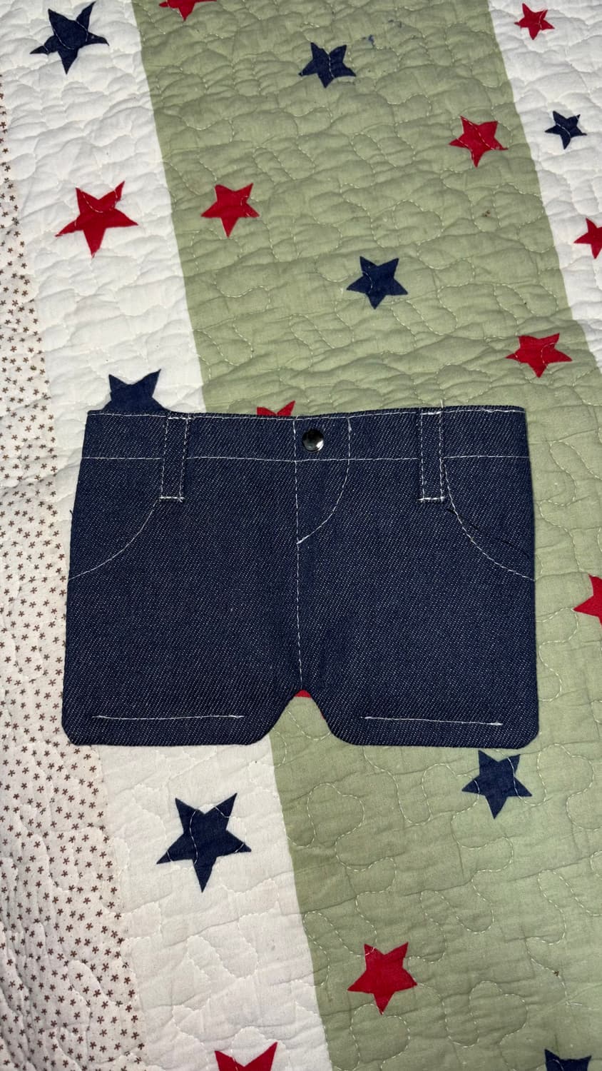 청바지 데님 지갑 상품이미지1