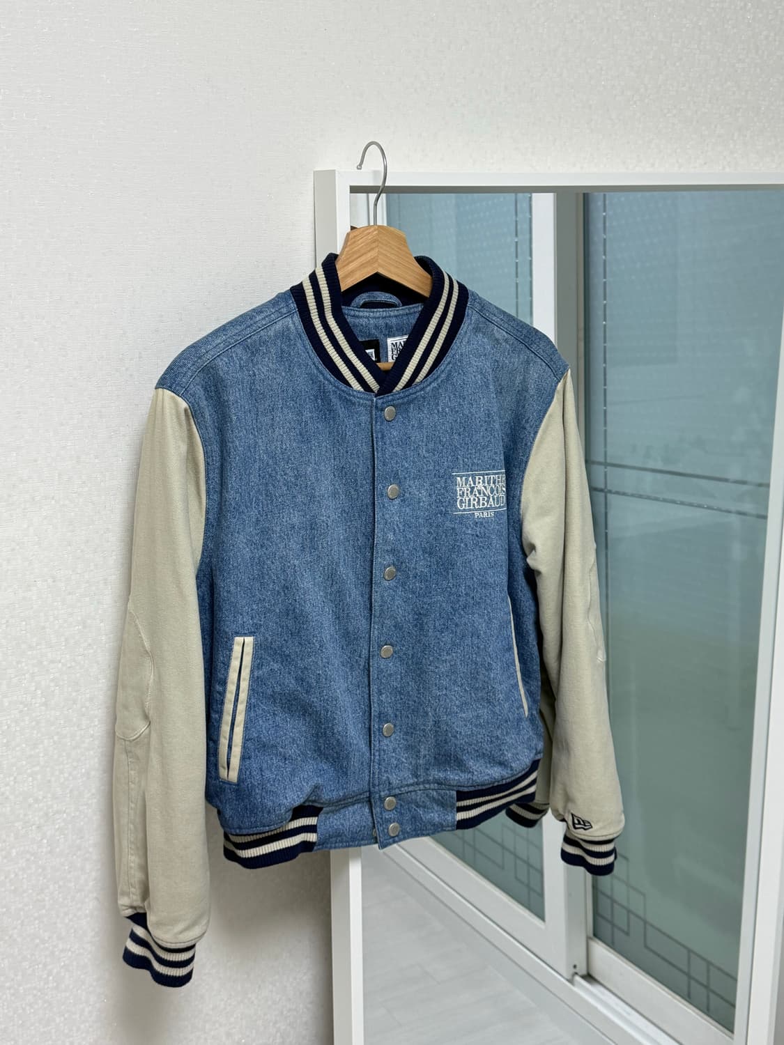 마리떼 프랑소와 저버 데님 바시티 재킷 상품이미지5