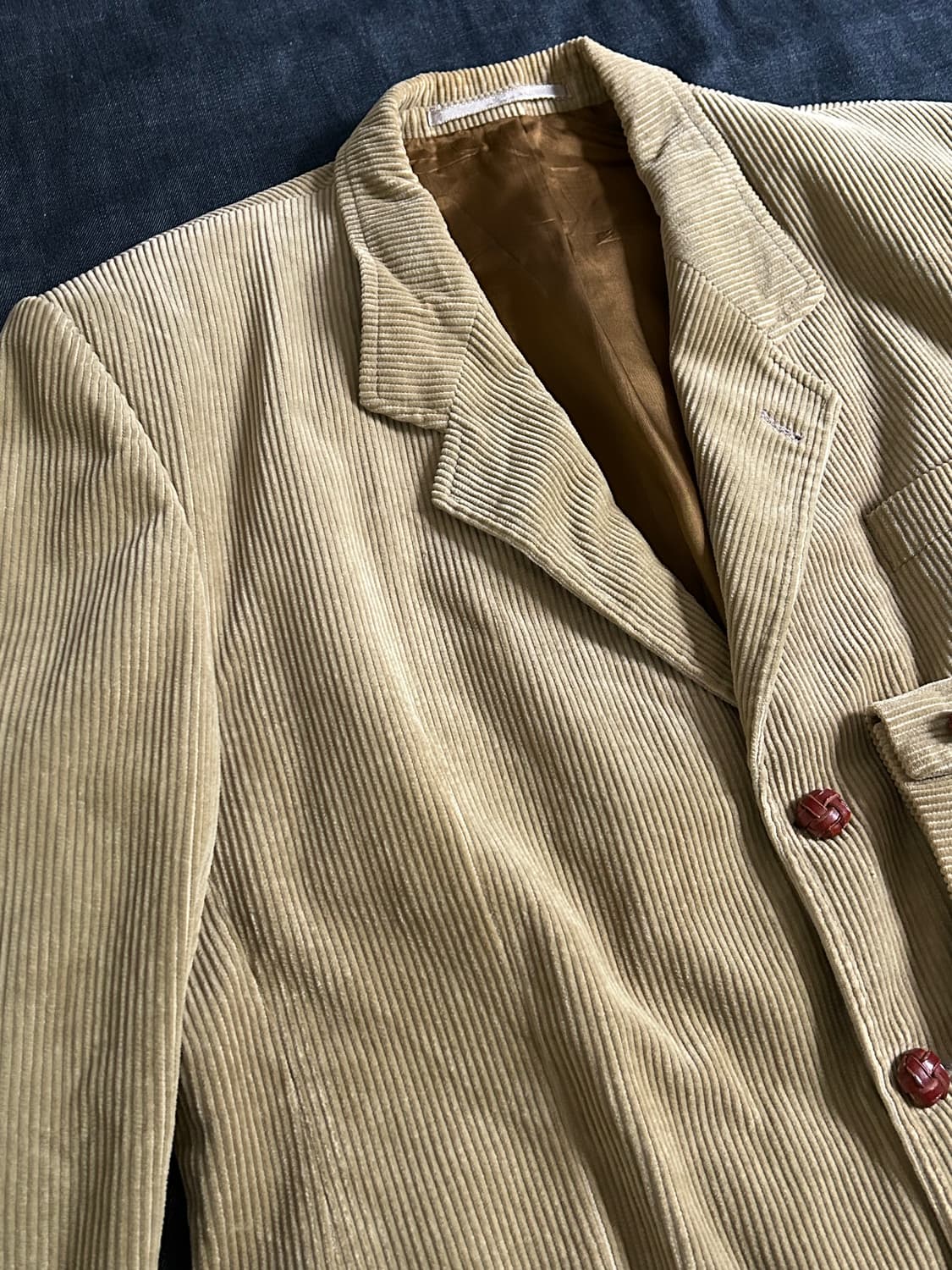 유로피안 빈티지 코듀로이 블레이저 상품이미지3