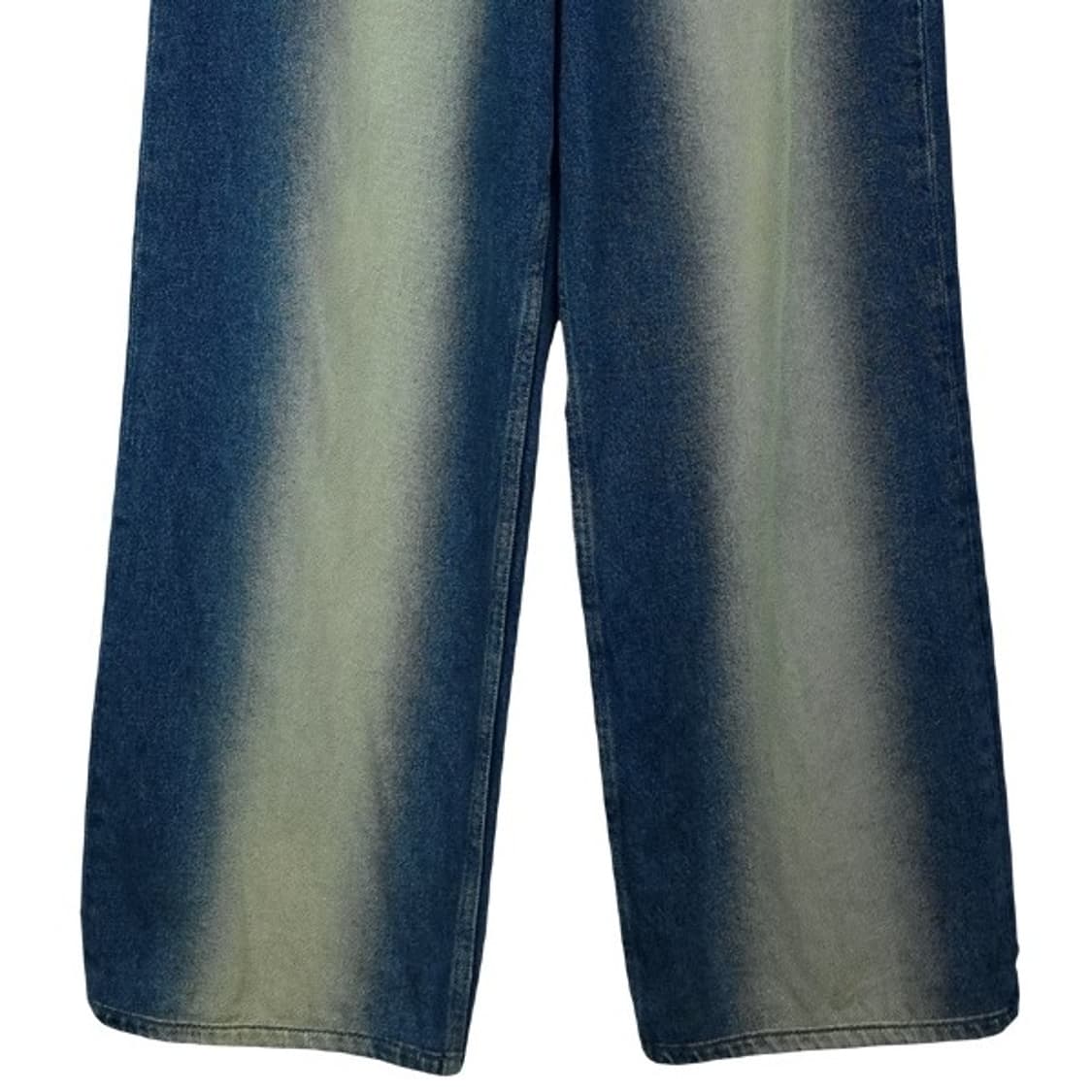 [세터] 브루클린 뉴트로 와이드 워시드 데님 팬츠 레트로블루 M17577 상품이미지5