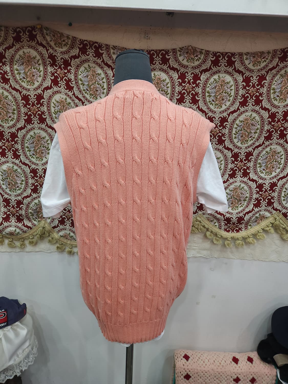 폴로 랄프로렌 90s 골프자수 꽈배기 코튼니트 조끼 일본판

 상품이미지7