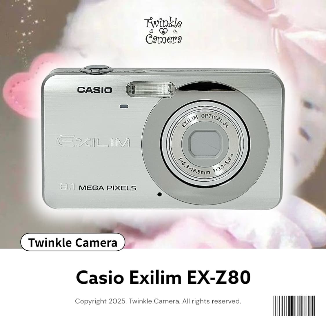 (카리나pick✨)Casio Exilim 카시오 엑슬림 EX-Z80 상품이미지1