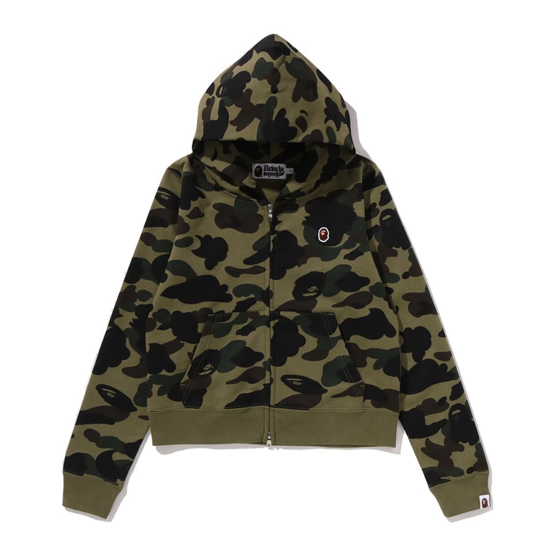 베이프 퍼스트 카모 집 후드집업 상품이미지1